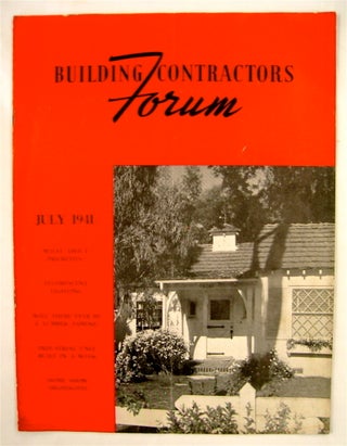 73841] BUILDING CONTRACTORS FORUM