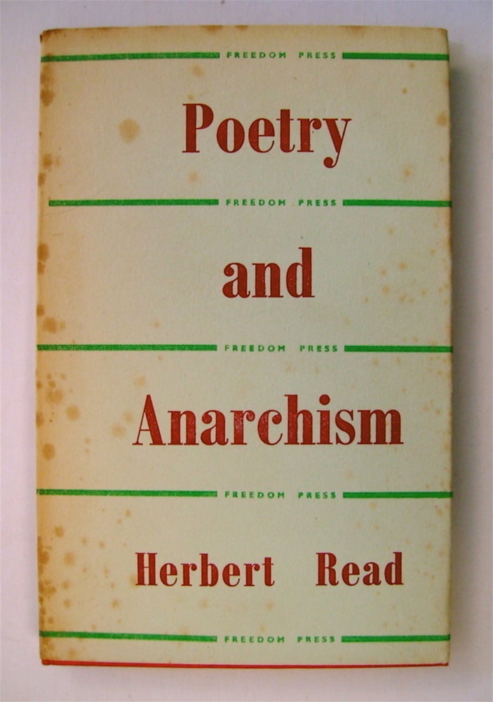 [74005] Poetry and Anarchism. Herbert READ.