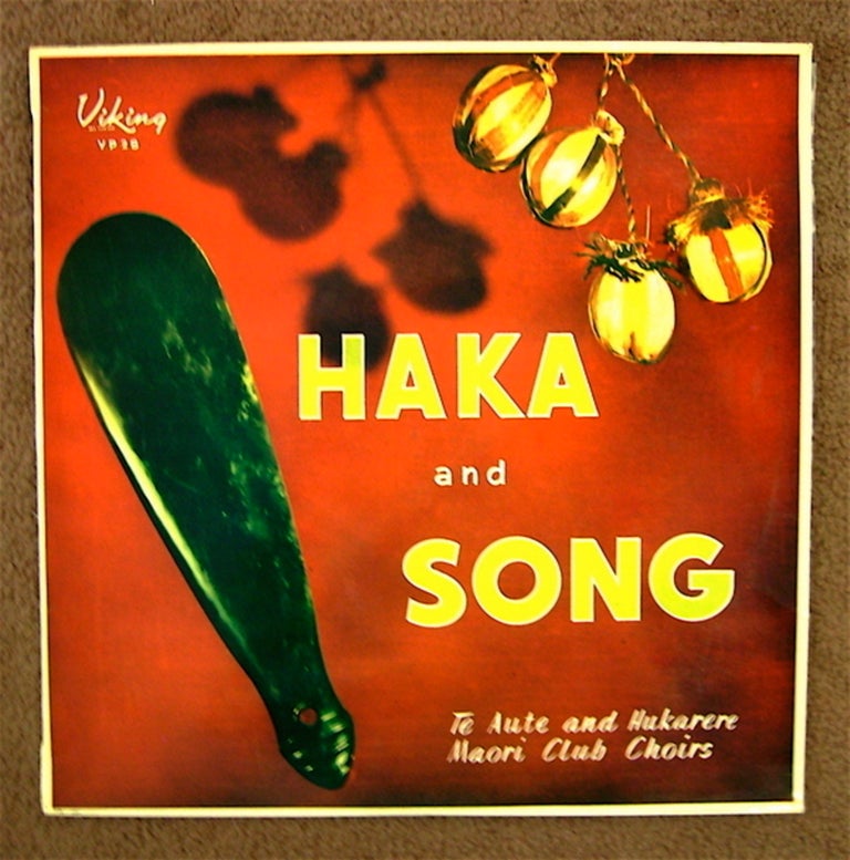 [74422] Haka and Song. TE AUTE MAORI CLUB AND HUKARERE MAORI CLUB CHOIRS.