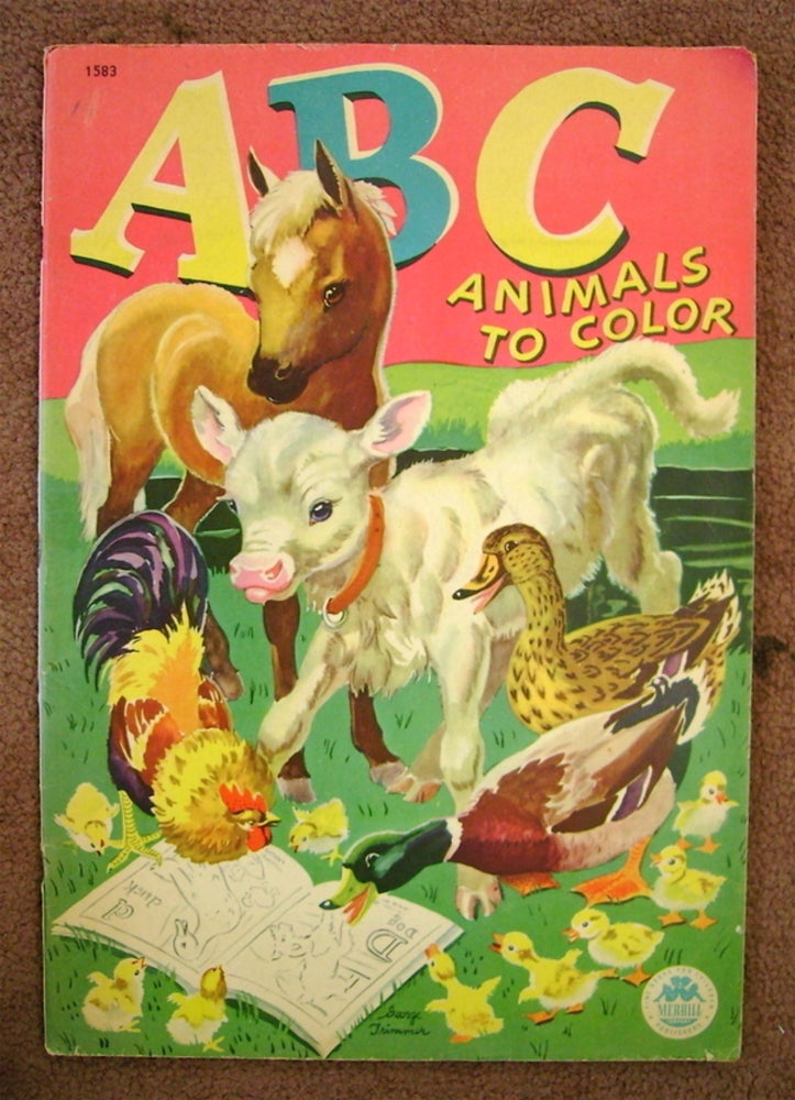 [74588] ABC ANIMAL COLORING BOOK (cover title: ABC Animals to Color)