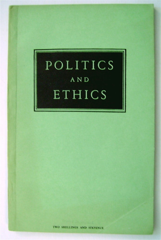 [74718] Politics and Ethics. Grete HERMANN.