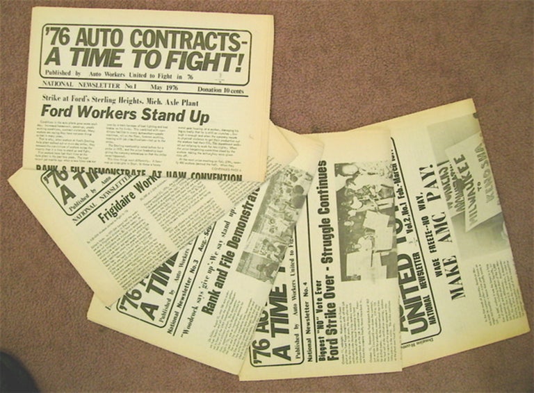 [75135] '76 AUTO CONTRACTS- A TIME TO FIGHT: NATIONAL NEWSLETTER