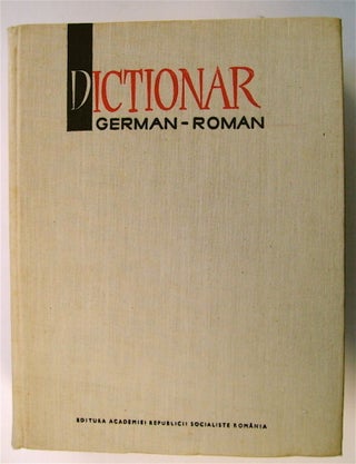 75196] Dictionar German-Român. Mihai ISBASESCU, Maria Iliescu