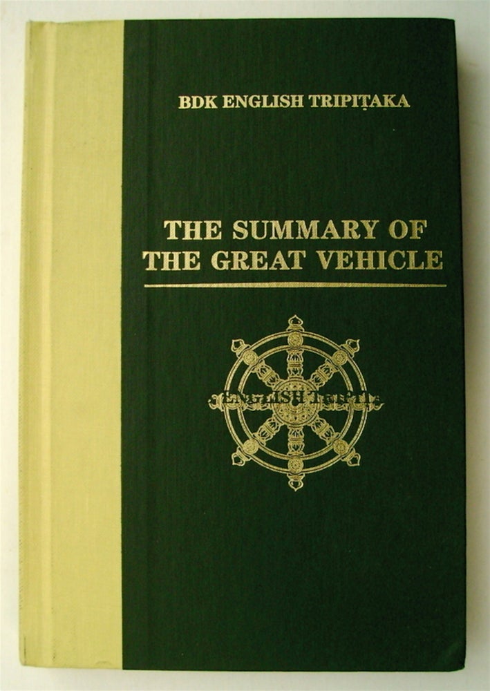 [75381] The Summary of the Great Vehicle. Bodhisattva ASANGA.