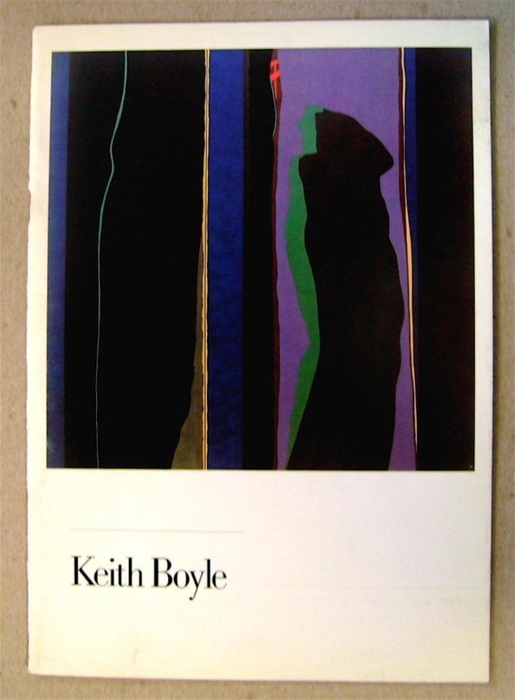[75713] Keith Boyle: Paintings, Pepperdine University Art Gallery, September 11 through October 15, 1982. Keith BOYLE.
