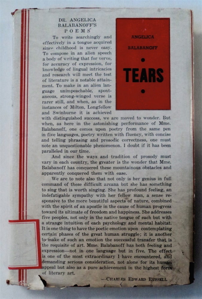 [75997] Tears. Angelica BALABANOFF.