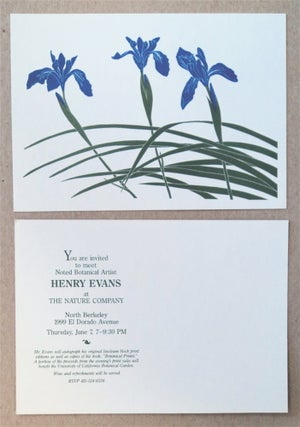 76292] You Are Invited to Meet Noted Botanical Artist Henry Evans at The Nature Company, North...