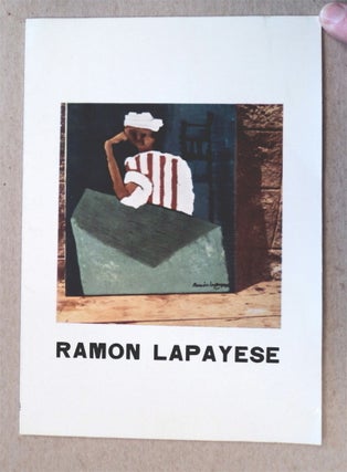 76916] Ramon Lapayese: Pintura y Escultura. Carlos AREAN