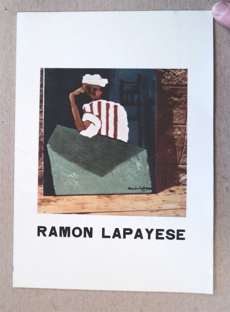 [76916] Ramon Lapayese: Pintura y Escultura. Carlos AREAN.