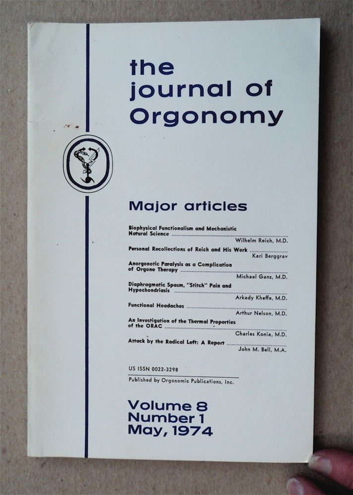 [77246] THE JOURNAL OF ORGONOMY