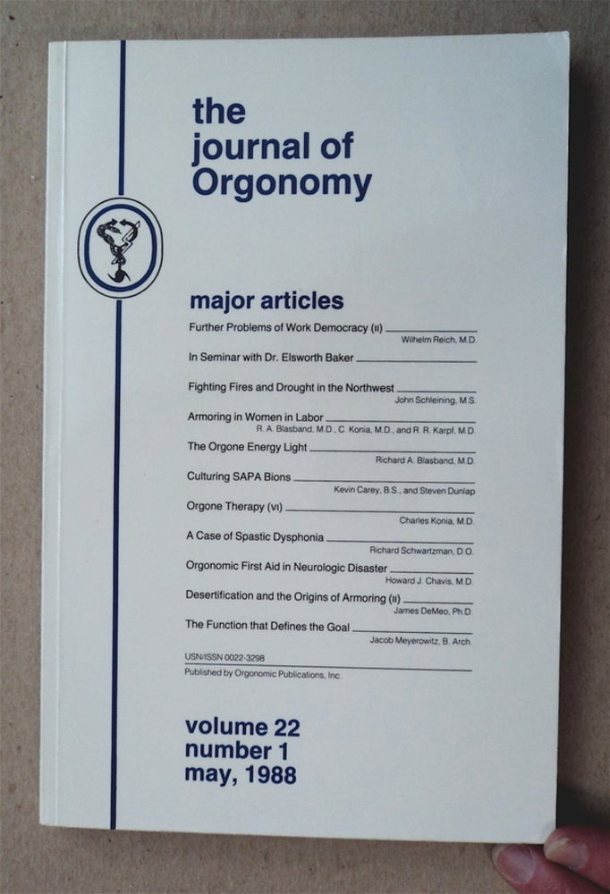 [77249] THE JOURNAL OF ORGONOMY
