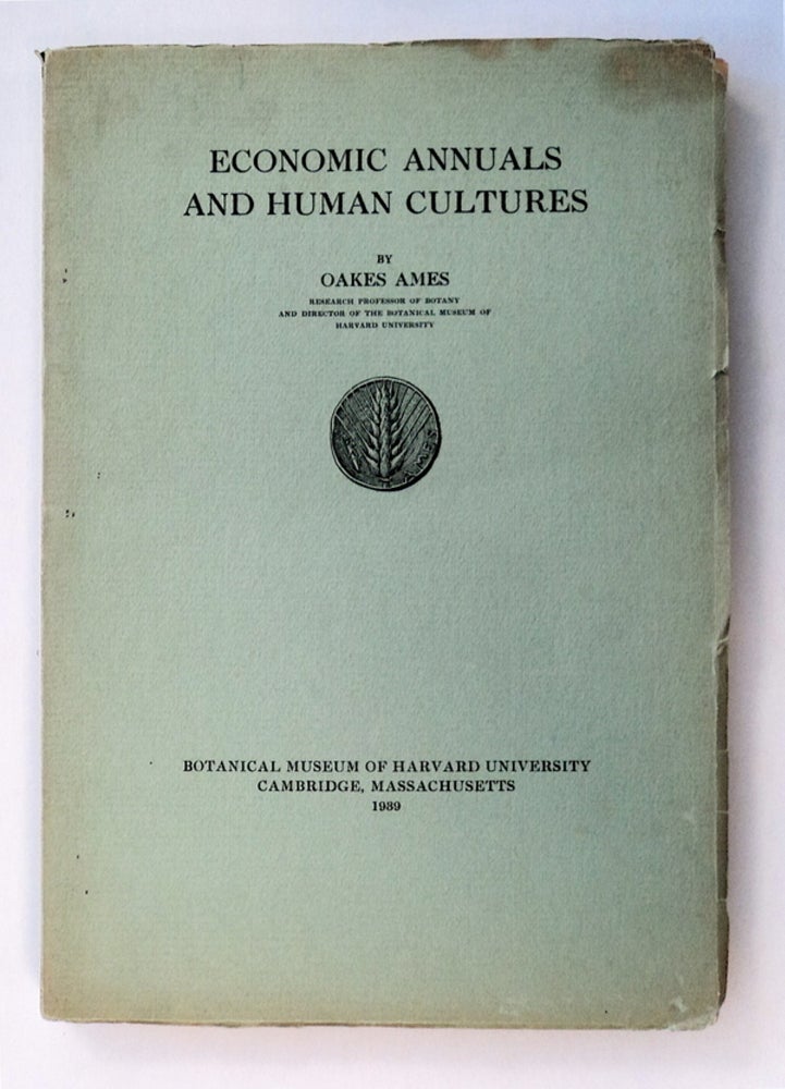 [78023] Economic Annuals and Human Cultures. Oakes AMES.