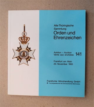 78112] Bedeute Sammlung Orden und Ehrenzeichen: Auktion 141, Frankfurt am Main 20. November 1993....