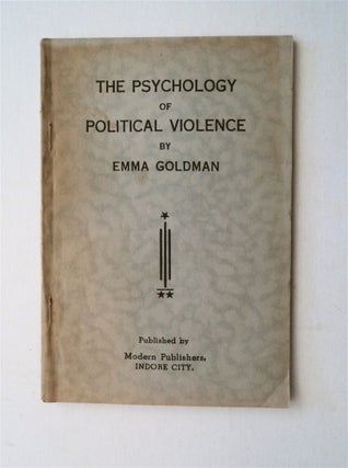 78154] The Psychology of Political Violence. Emma GOLDMAN