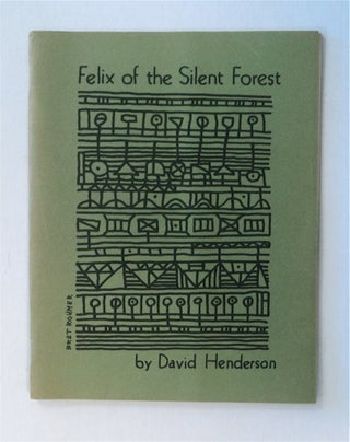 78313] Felix of the Silent Forest. David HENDERSON