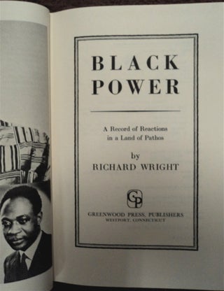 Black Power: A Record of Reactions in a Land of Pathos