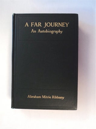 79141] A Far Journey. Abraham Mitrie RIHBANY