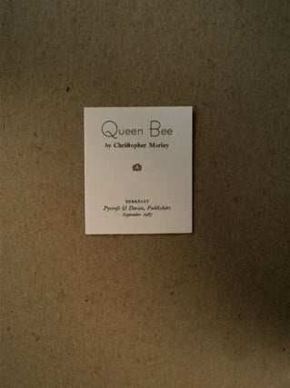 79524] Queen Bee. Christopher MORLEY