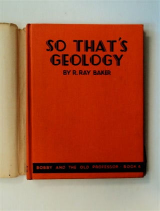 So That's Geology!