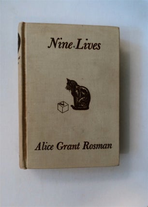 80074] Nine Lives: A Cat of London in Peace and War. Diana THORNE, b/w, Alice Grant Rosman