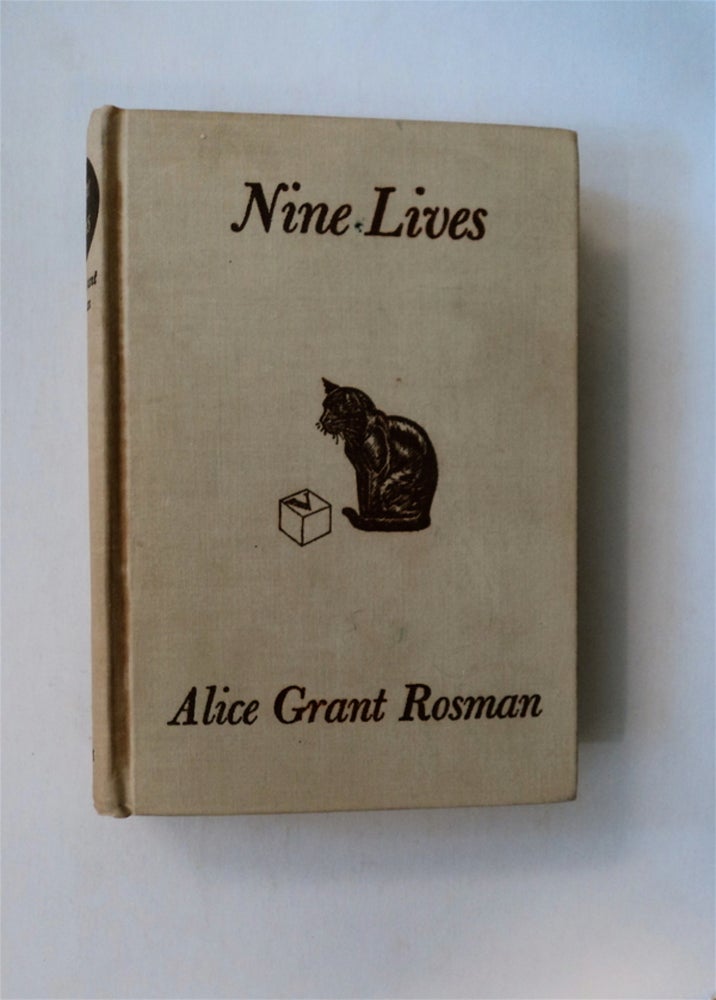[80074] Nine Lives: A Cat of London in Peace and War. Diana THORNE, b/w, Alice Grant Rosman.