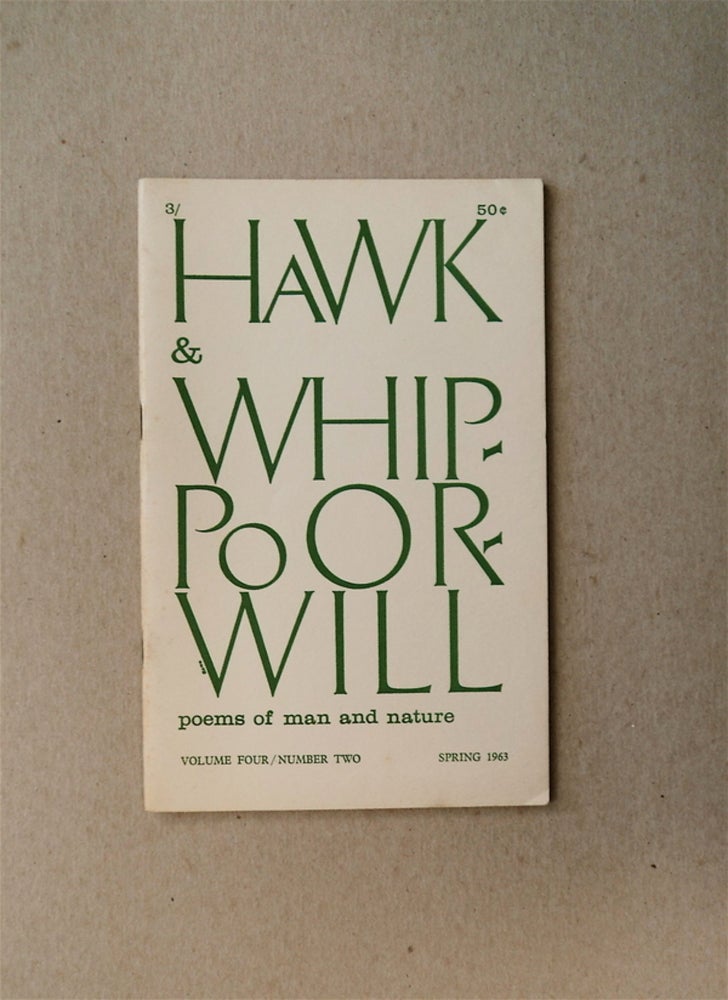 [80119] "Four Poems (April / Pasture Sprouts / Country Ways / April Love)." In "Hawk & Whippoorwill" Jesse STUART.