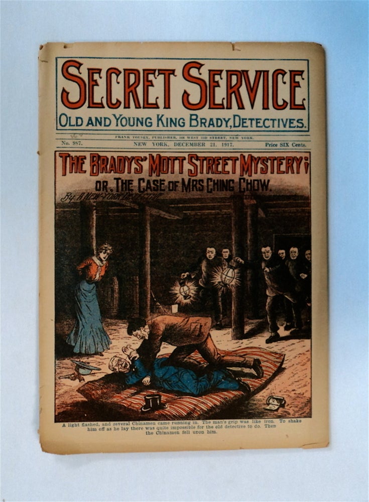 [80393] The Brady's Mott Street Mystery; or, The Case of Mrs Ching Chow. A NEW-YORK DETECTIVE, FRANCIS WORCESTER DOUGHTY.
