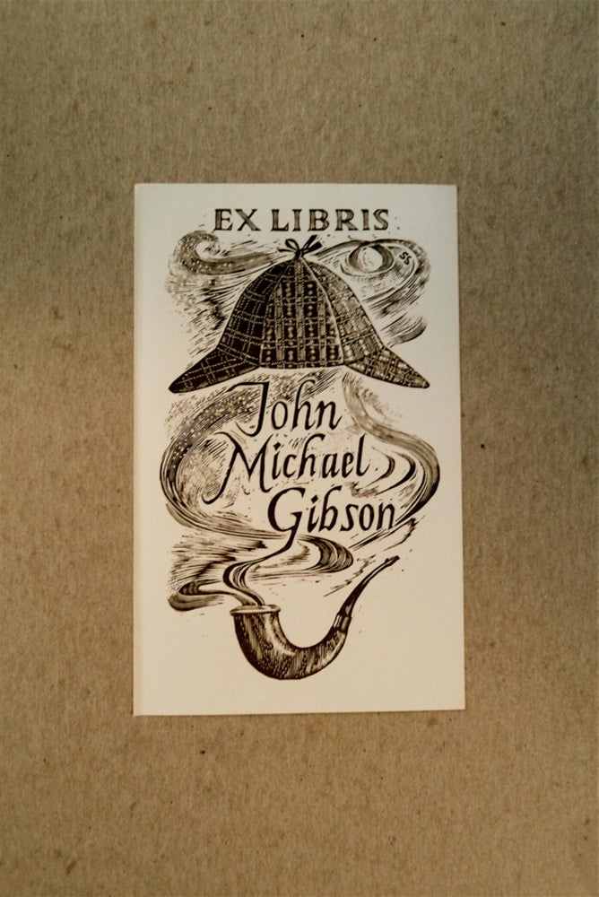 [80518] Bookplate. John Michael GIBSON.