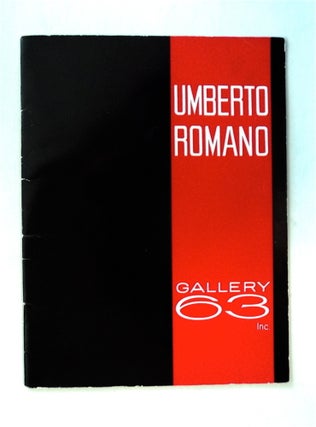 80535] Umberto Romano: "Great Men - Time & Space," March 26 - April 14, 1963. Umberto ROMANO