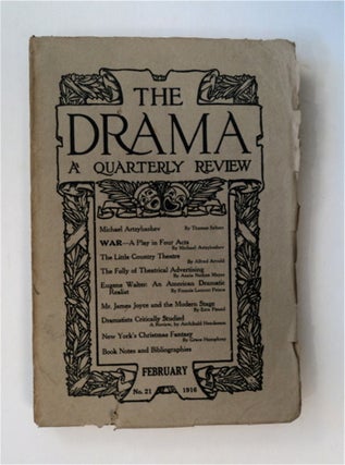81227] "Mr. James Joyce and the Modern Stage." In "The Drama: A Quarterly Review" Ezra POUND