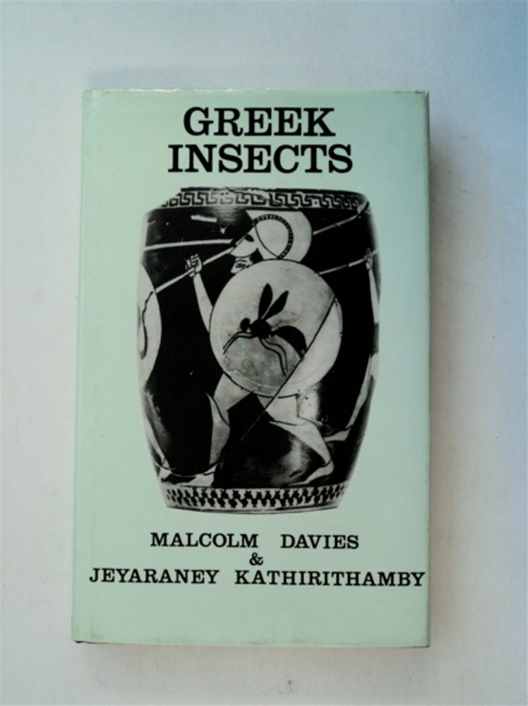 [81335] Greek Insects. Malcolm DAVIES, Jeyaraney Kathirithamby.