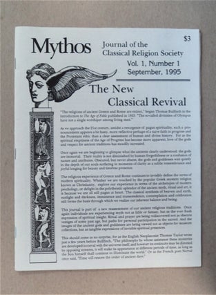 81341] MYTHOS: JOURNAL OF THE CLASSICAL RELIGION SOCIETY