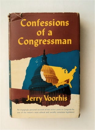 81669] Confessions of a Congressman. Jerry VOORHIS