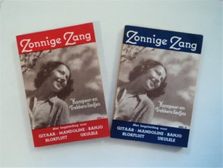 81759] Zonnige Zang: Kampeer-en Trekkersliedjes met Begeleiding voor Gitaar, Mandoline,...