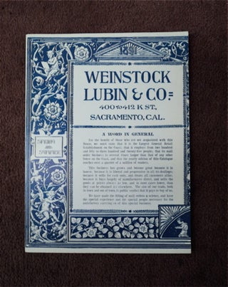 82036] 1891 EDITION OF THE WEINSTOCK LUBIN CO. CATALOG