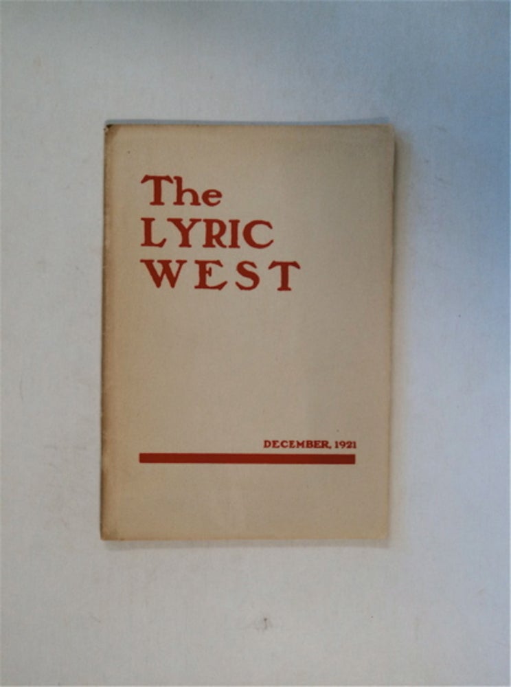 [82630] "Rosa Mystica." In "The Lyric West" Clark Ashton SMITH.