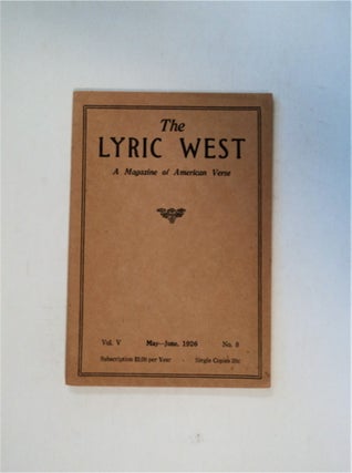 82631] "To Omar Khayyam." In "The Lyric West" Clark Ashton SMITH