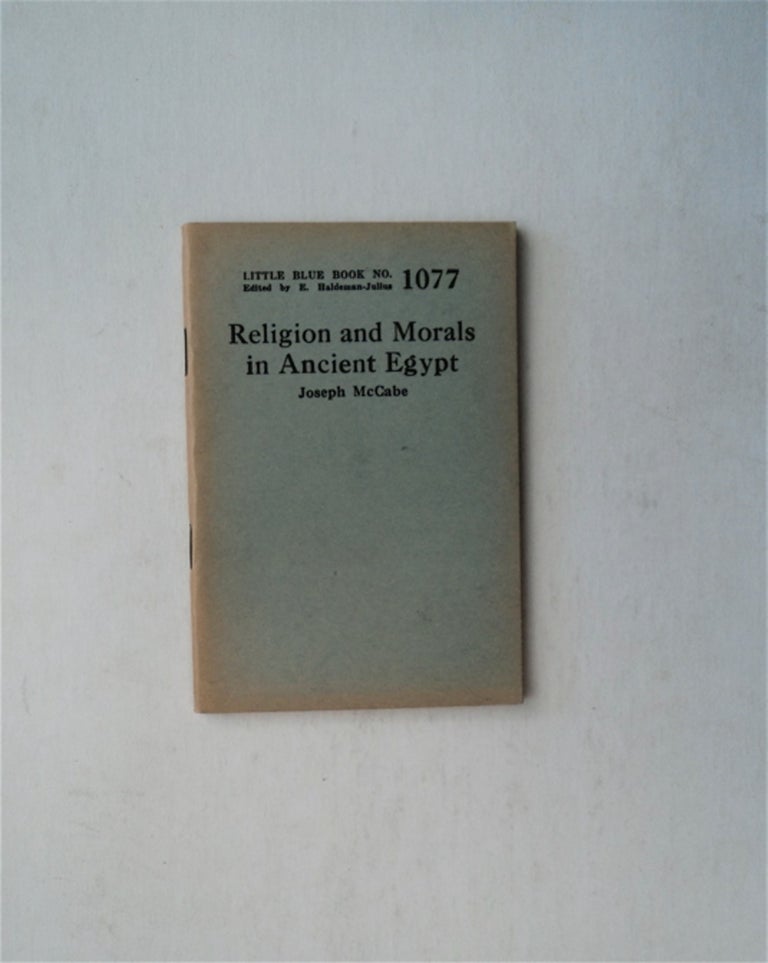 [82685] Religion and Morals in Ancient Egypt. Joseph McCABE.