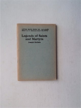 82687] Legends of Saints and Martyrs. Joseph McCABE