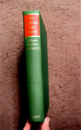 82750] On Playing the Flute. Johann Joachim QUANTZ