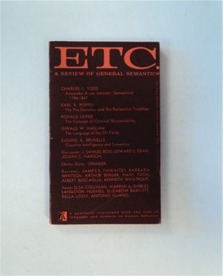 82803] "The Backlash Blues." In "ETC: A Review of General Semantics" Langston HUGHES