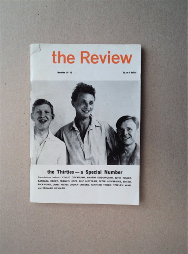 [82858] THE REVIEW: A MAGAZINE OF POETRY AND CRITICISM