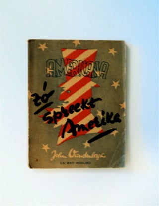 82916] Americana: Zo Spreekt Amerika: Een Verzameling Uitdrukkingen Bijeengebracht, Vertaald en...