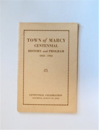 83001] Town of Marcy Centennial History and Program 1832-1932: Centennial Celebration, Saturday,...