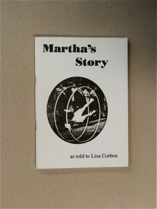 83262] Martha's Story. Martha WANSKY, as told to Lisa Corben