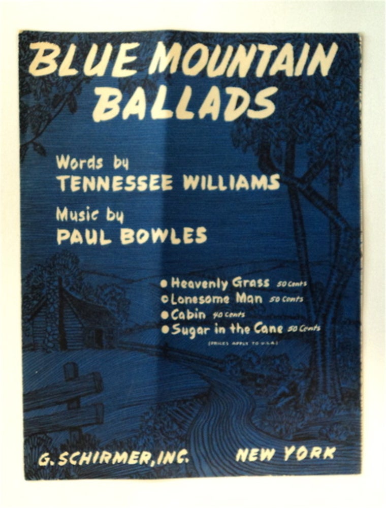 [83285] Blue Mountain Ballads: Lonesome Man. Tennessee WILLIAMS, words by., Paul Bowles.