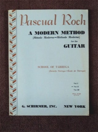 84908] A Modern Method (Método Moderno - Méthode Moderne) for the Guitar, School of Tárrega...