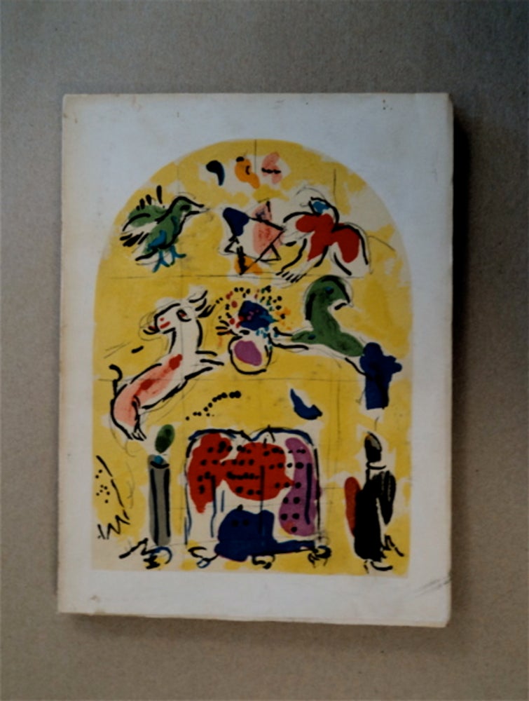 [85070] Chagall: Vitraux pour Jérusalem, Musée des Arts Décoratifs, Palais du Louvre, 107 rue de Rivoli, Paris, 16 juin - 30 septembre 1961. Marc CHAGALL.