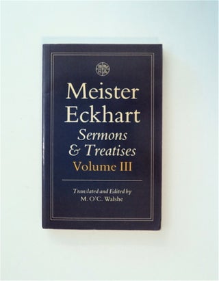 85142] Sermons & Treatises Volume III. Meister ECKHART