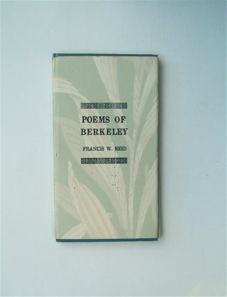 85436] Poems of Berkeley. Francis W. REID